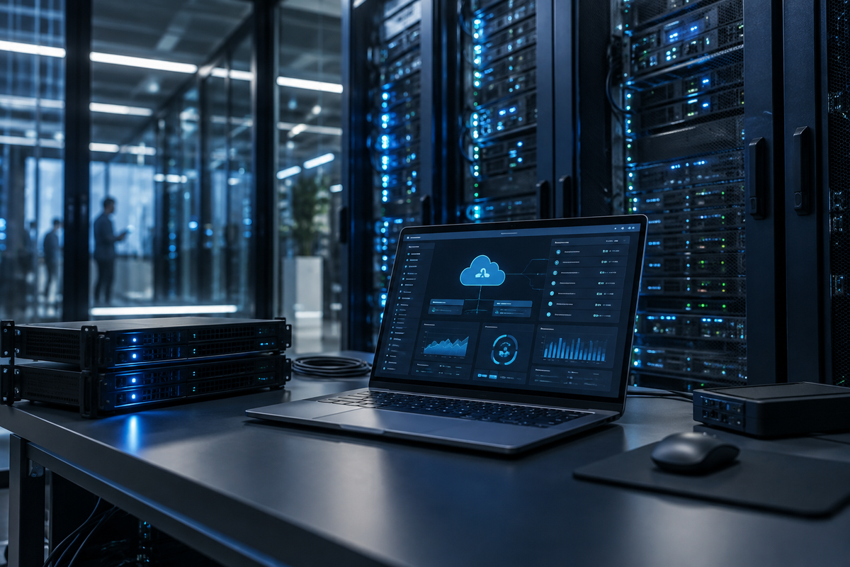 Realistic cloud server deployment environment